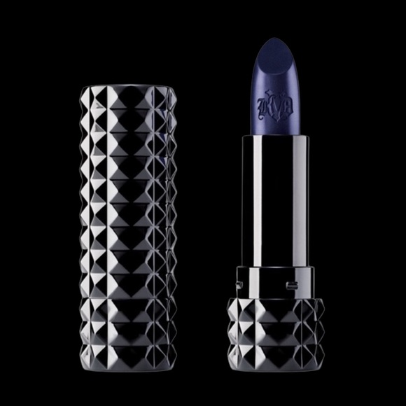 KVD Studded Kiss Lipstick POE - GLIMMER NAVY NWT - Picture 2 of 4